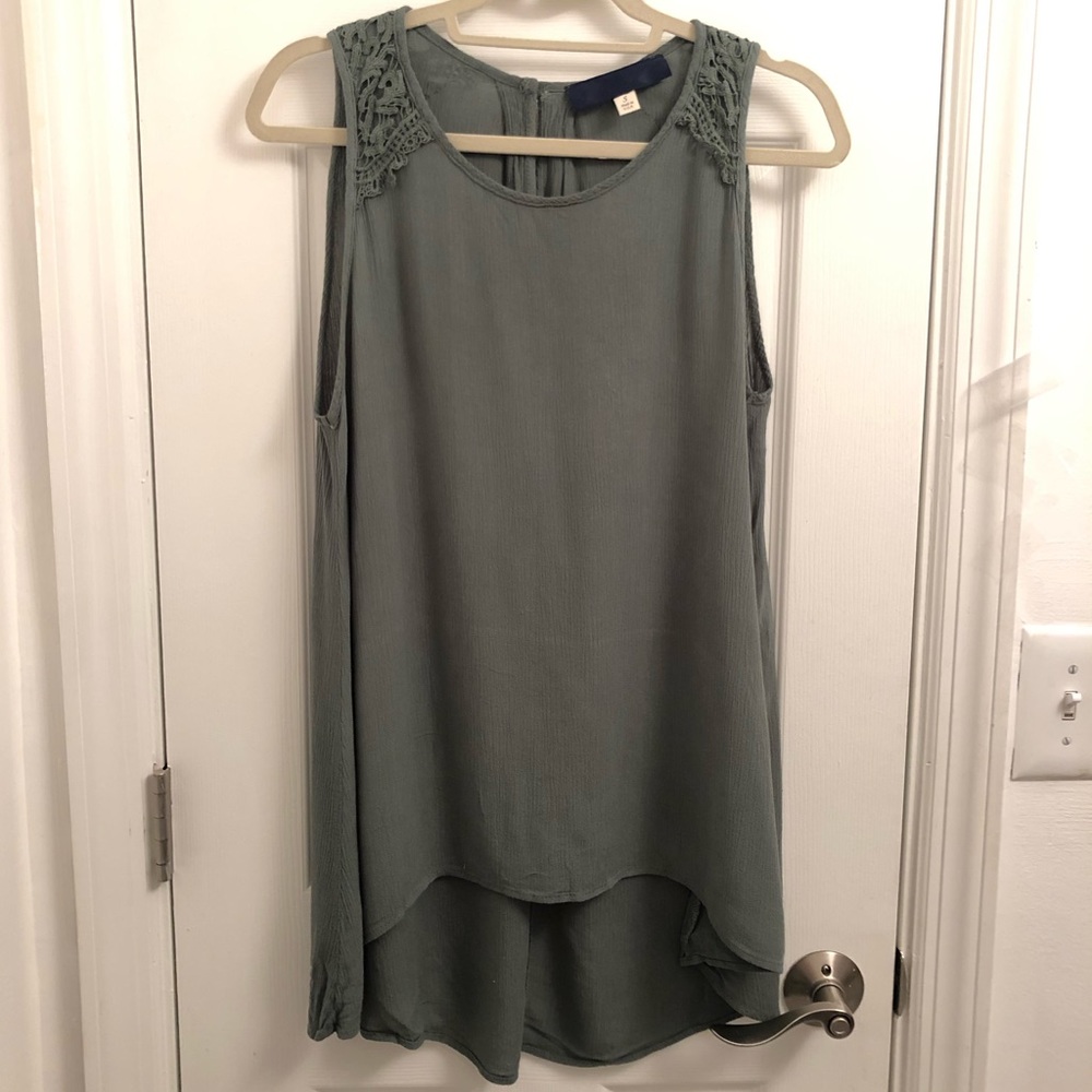 dark olive green MIAMI brand tank top